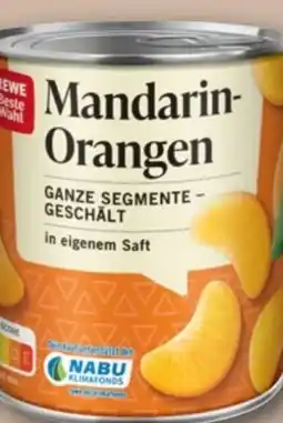 REWE Rewe Beste Wahl Mandarin-Orangen Angebot