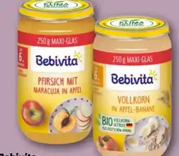 REWE Bebivita Bio Früchte Pfirsich Mit Maracuja in Apfel Angebot