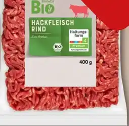 REWE Einfach Bio Rinder-Hackfleisch Angebot