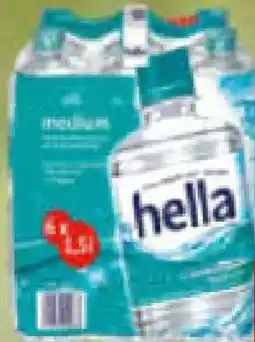 Netto Marken-Discount Hella Mineralwasser Medium Angebot