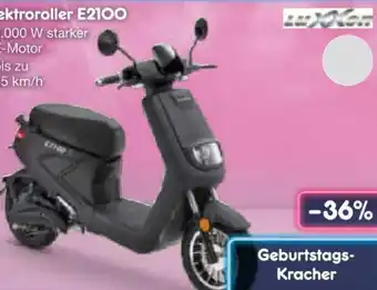 Netto Marken-Discount Luxxon Elektroroller E2100 Angebot