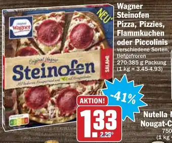 AEZ Wagner Steinofen Pizza, Pizzies, Flammkuchen oder Piccolinis 270-385g Angebot