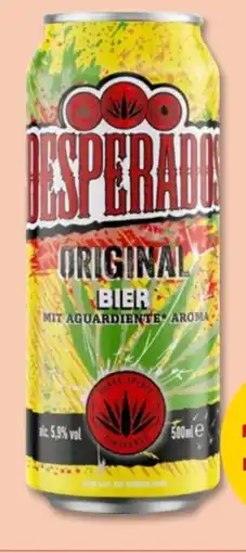 PENNY Desperados Original Bier Angebot