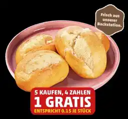 PENNY Bäckerkrönung Knusprigfrische Sonntagsbrötchen Angebot