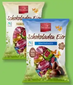 Lidl Favorina Schokoladen-Eier Angebot