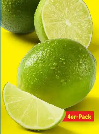 Lidl Bio Limetten Angebot