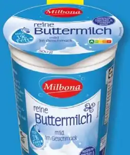 Lidl Milbona Reine Buttermilch Angebot