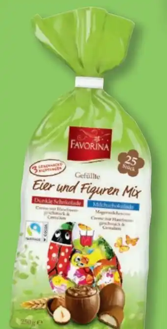 Lidl Favorina Gefüllte Eier und Figuren Mix Angebot