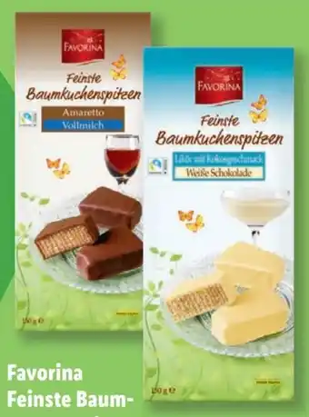 Lidl Favorina Feinste Baumkuchenspitzen Angebot