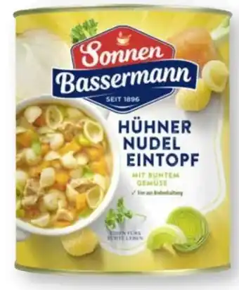 Scheck-in-Center Sonnen-Bassermann Eintopf Angebot