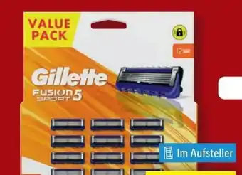 Lidl Gillette Fusion5 Sport Systemklingen Angebot