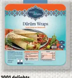 Lidl 1001 Delights Dürüm Wraps Angebot