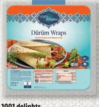 Lidl 1001 Delights Dürüm Wraps Angebot