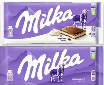 Scheck-in-Center Milka Alpenmilch-Schokolade Angebot