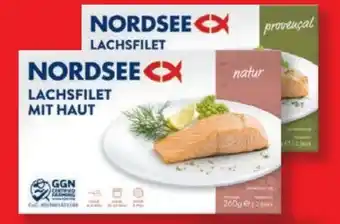 Lidl Nordsee Lachsfilet mit Haut natur Angebot