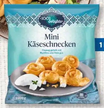 Lidl 1001 Delights Mini Käseschnecken Angebot