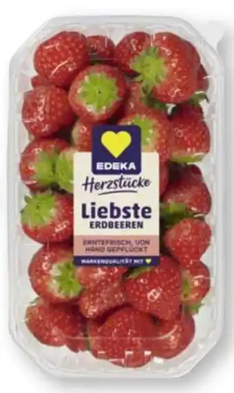 Scheck-in-Center Edeka Herzstücke Erdbeeren Angebot