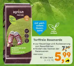 Globus Baumarkt agricon Torffreie Rasenerde Angebot