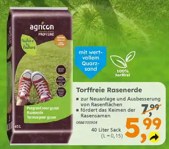 Globus Baumarkt agricon Torffreie Rasenerde Angebot