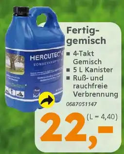 Globus Baumarkt HERCUTEC Fertiggemisch Angebot