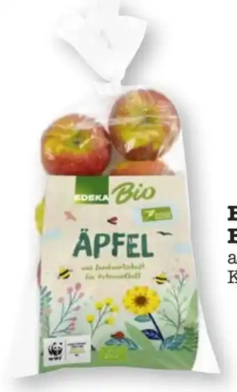 Scheck-in-Center Edeka Bio Äpfel Braeburn Angebot