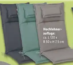 Lidl Livarno Home Hochlehnerauflage Toronto Angebot