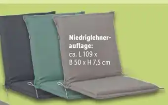 Lidl Livarno Home Niedriglehner-Polsterauflage Toronto Angebot