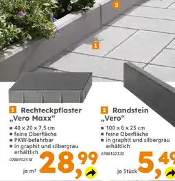 Globus Baumarkt 1 Rechteckpflaster ,Vero Maxx❝ Angebot