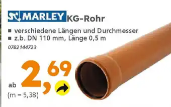 Globus Baumarkt MARLEY KG-Rohr Angebot