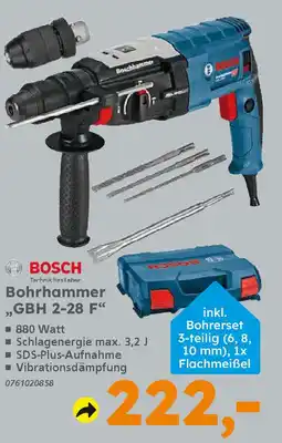 Globus Baumarkt BOSCH Bohrhammer ,,GBH 2-28 F❝ Angebot