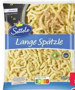 Scheck-in-Center Settele Lange Spätzle Angebot