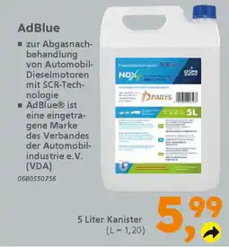 Globus Baumarkt AdBlue Angebot