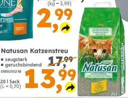 Globus Baumarkt Natusan Katzenstreu Angebot