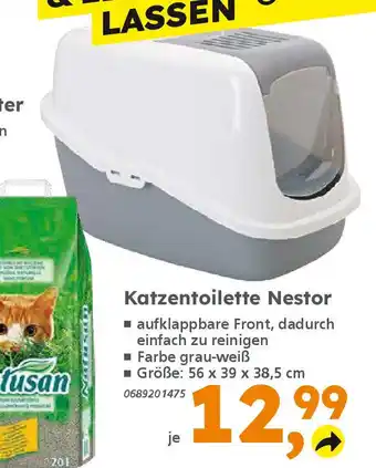 Globus Baumarkt Katzentoilette Nestor Angebot