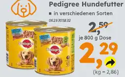 Globus Baumarkt Pedigree Hundefutter Angebot