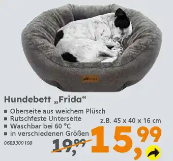 Globus Baumarkt Hundebett „Frida❝ Angebot