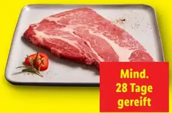 Lidl Metzgerfrisch Premium US Chuck-Eye-Steak Angebot