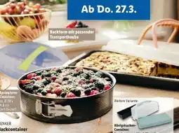 Lidl Zenker Backcontainer Angebot