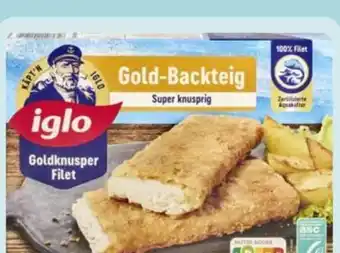 Edeka Iglo Goldknusper-Filets Gold-Backteig Angebot