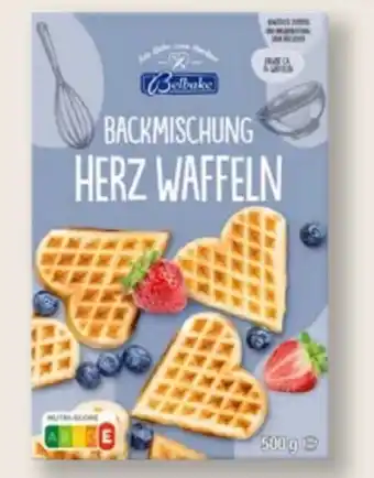 Lidl Belbake Backmischung Herzwaffeln Angebot