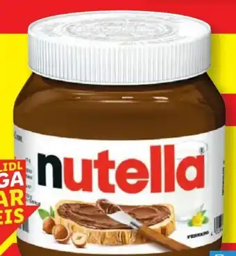 Lidl Ferrero Nutella Angebot