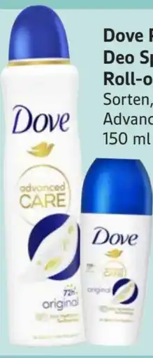 Edeka Dove Advanced Care Deo Spray Angebot