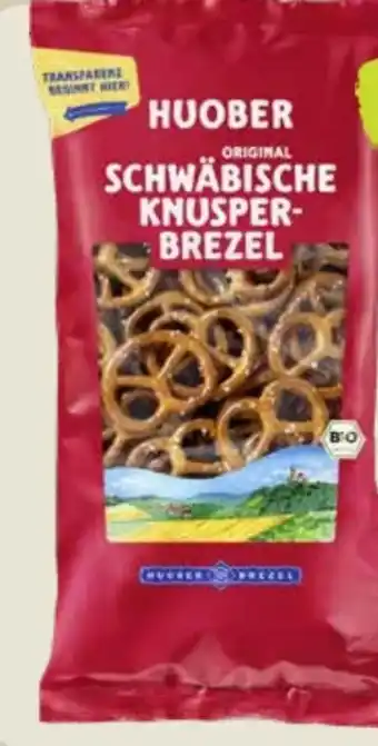 Edeka Huober Brezel Original Schwäbische Bio Knusper-Brezel Angebot