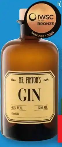 Lidl Mr. Finton's Apotheker Gin Angebot