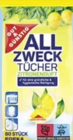 Edeka Gut & Günstig Allzweck-Tücher Citrus Angebot