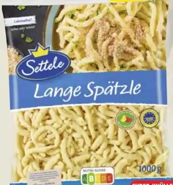 Edeka Settele Lange Spätzle Angebot