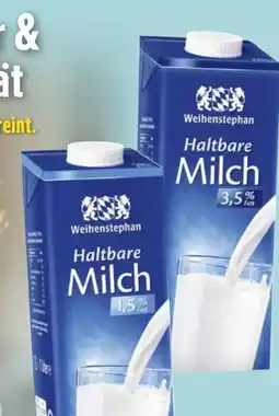 Edeka Weihenstephan Haltbare Milch Angebot