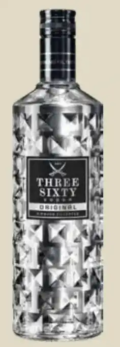 Edeka Three Sixty Vodka Angebot