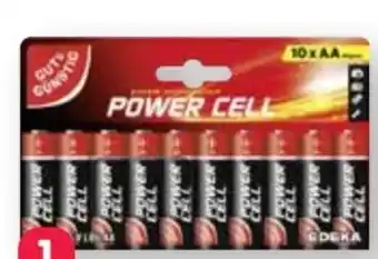 Scheck-in-Center Gut & Günstig Power Cell Batterien Angebot