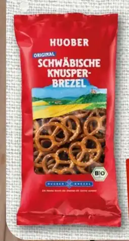 nahkauf Huober Brezel Original Schwäbische Bio Knusper-Brezel Angebot